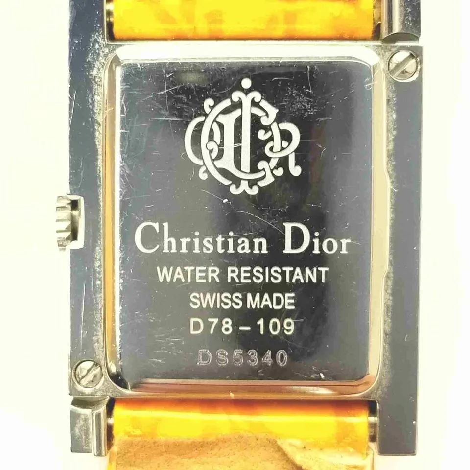 Christian Dior D78-109 Monogram Oblique Trotter Watch 861223