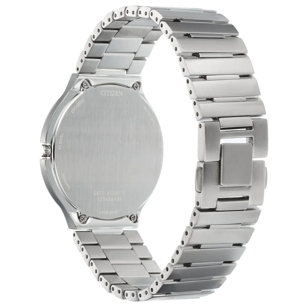 CITIZEN Eco-Drive Modern Eco Stiletto Unisex Stainless Steel