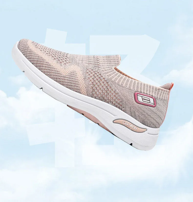 Classic and Breathable Women's Slip-On Sneakers for Everyday Wear