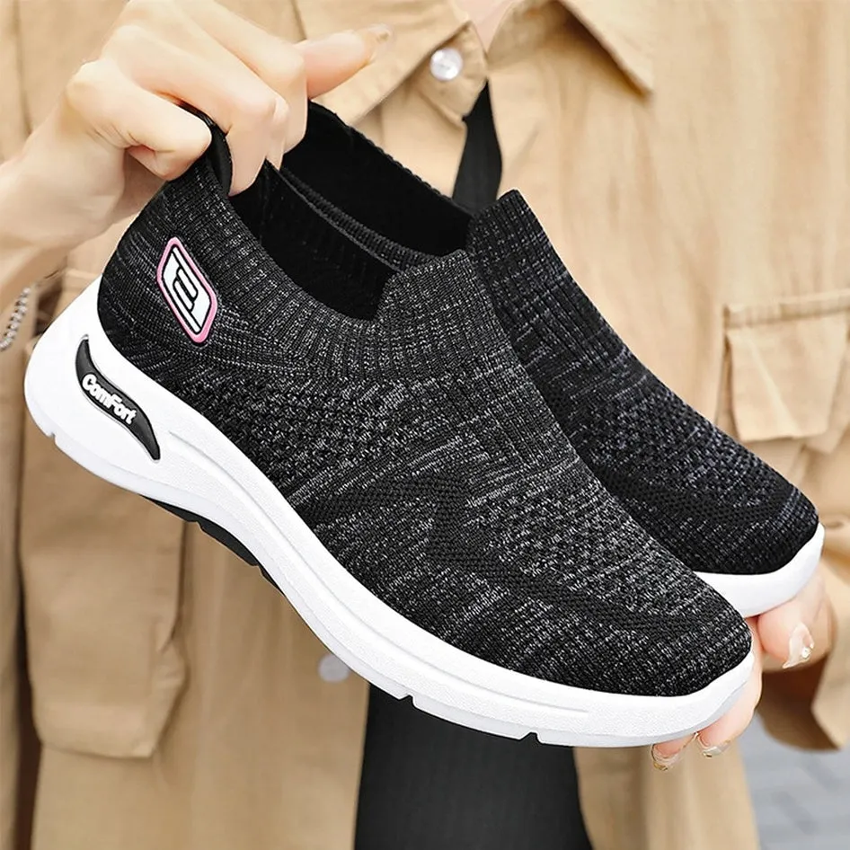 Classic and Breathable Women's Slip-On Sneakers for Everyday Wear