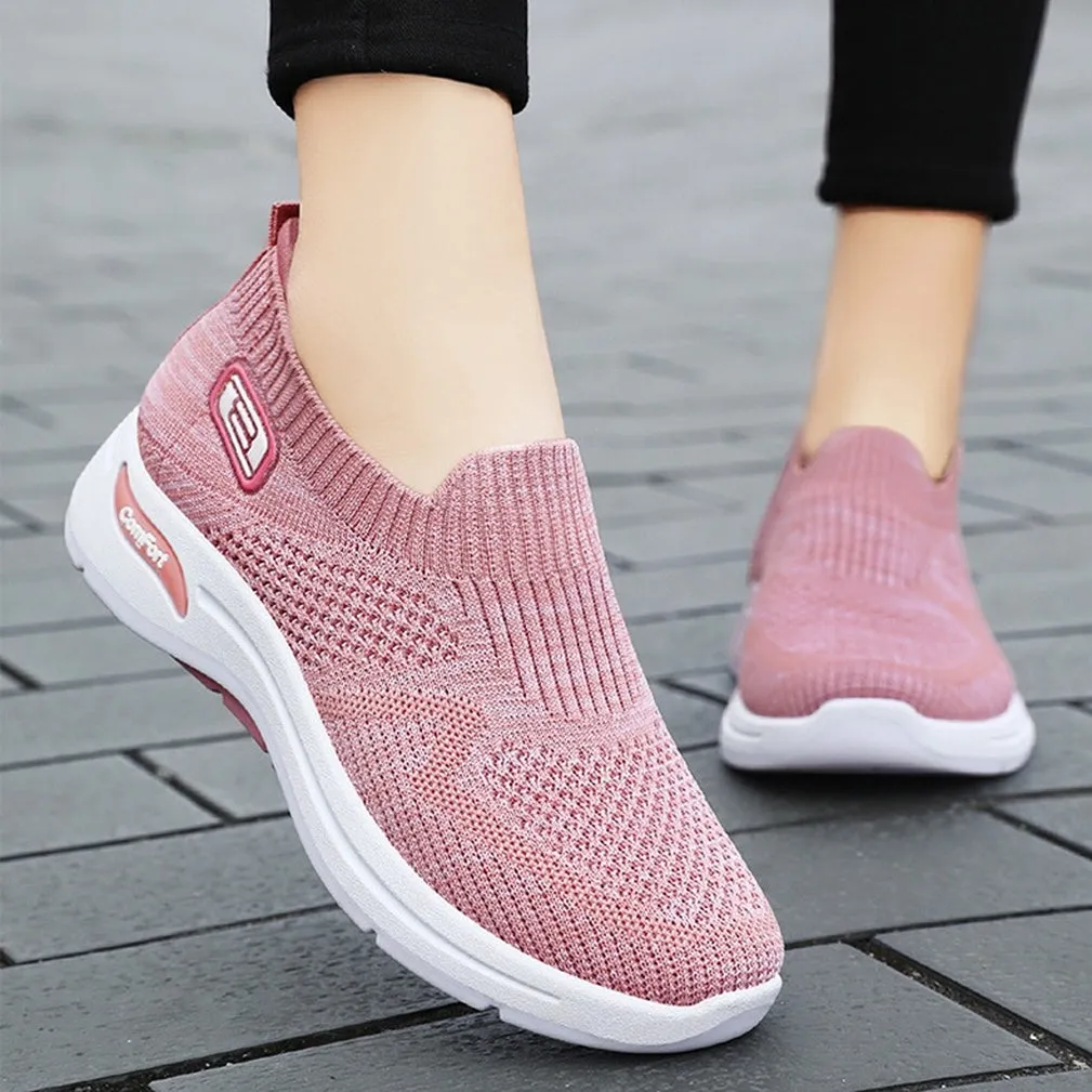 Classic and Breathable Women's Slip-On Sneakers for Everyday Wear