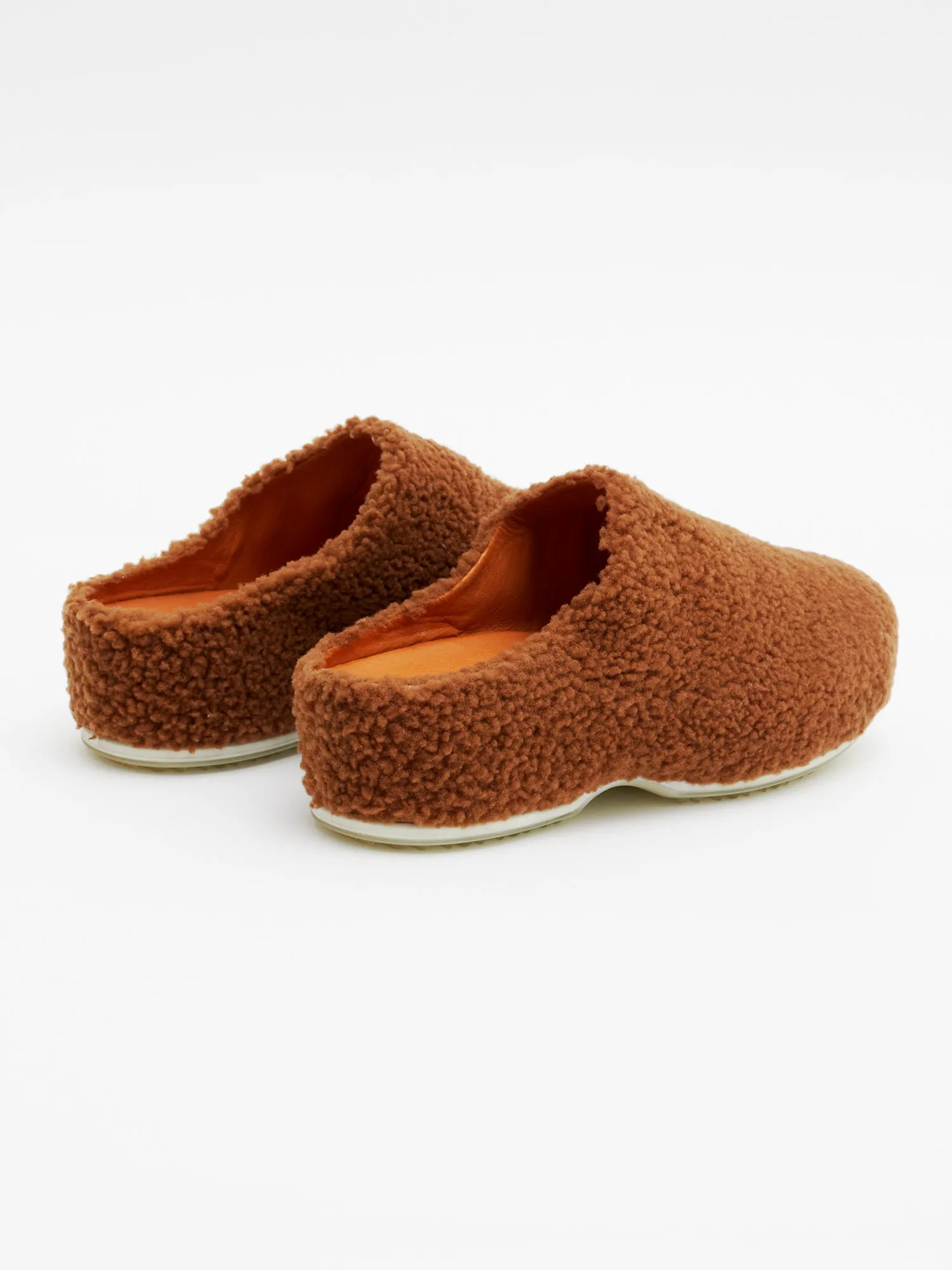 Closed Shearling ECCO Clogs