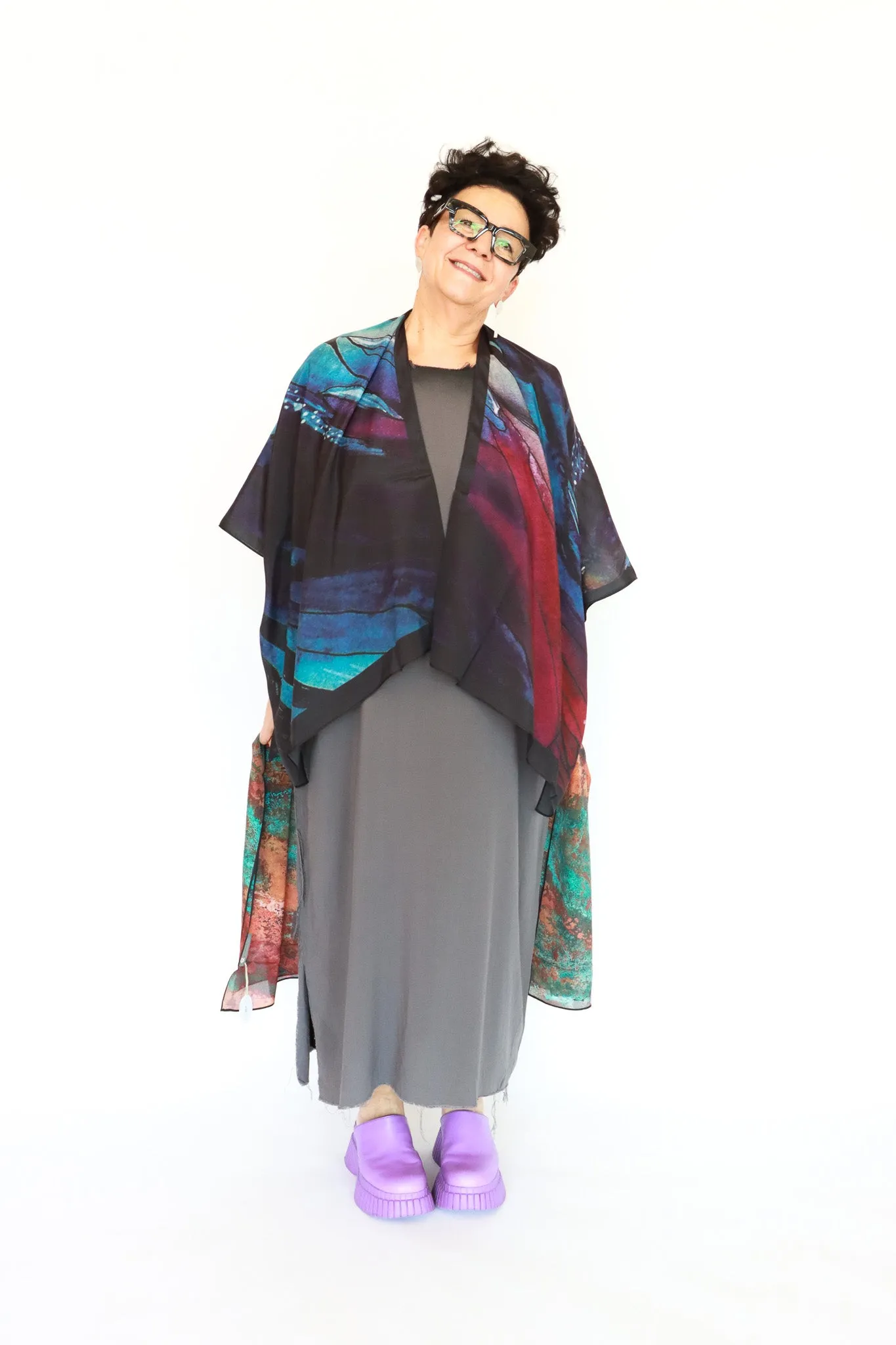 Cocoon House Purple Passion Kimono