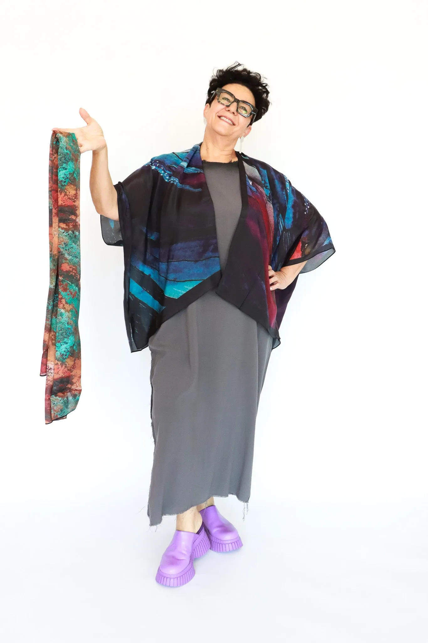 Cocoon House Purple Passion Kimono