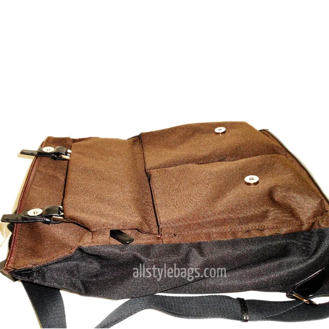 Color block Canvas School Backpack blanc blue navy Laptop tablet Sport Bag