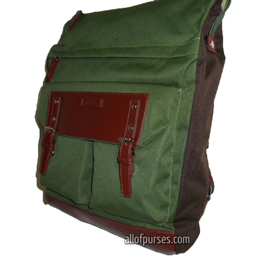 Color block Canvas School Backpack blanc blue navy Laptop tablet Sport Bag