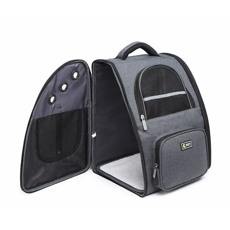 Comfortable Pet Backpack for Small Dogs and Cats
