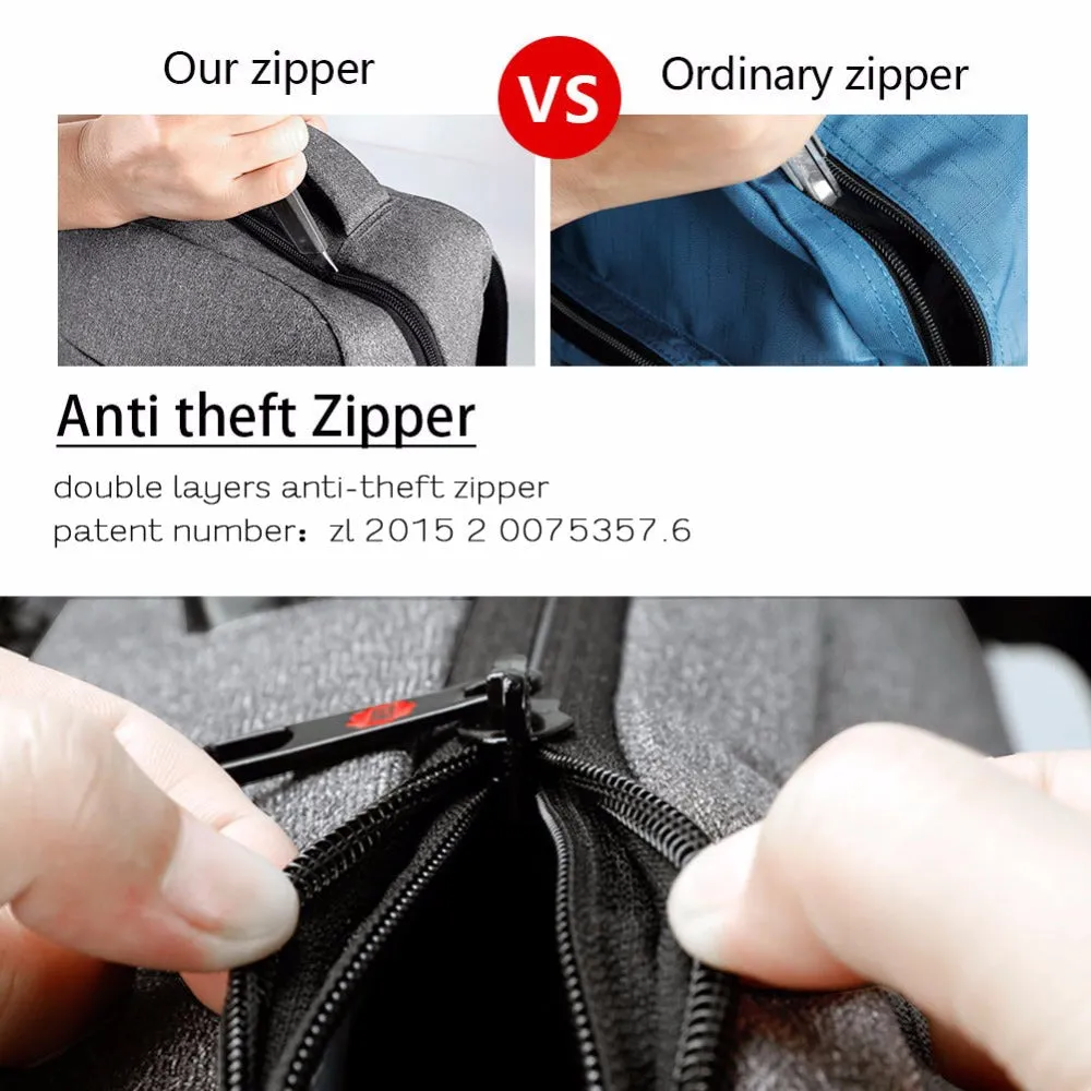 Copy of Backpack USB Charging & Anti-Theft <br> Oxford