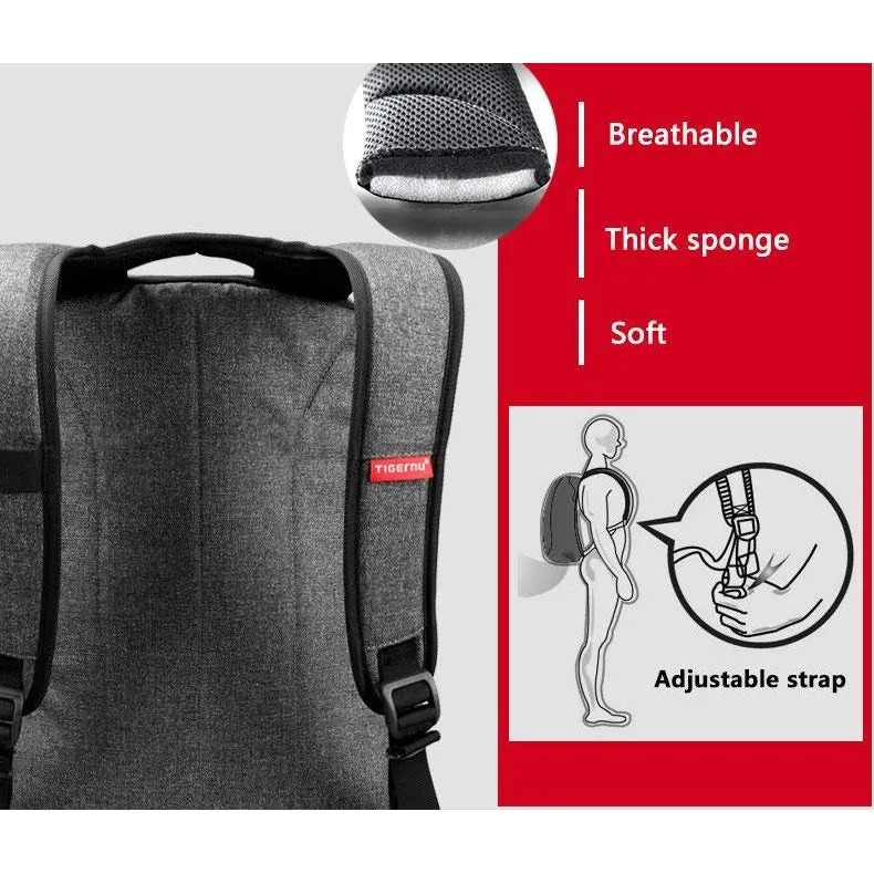 Copy of Backpack USB Charging & Anti-Theft <br> Oxford