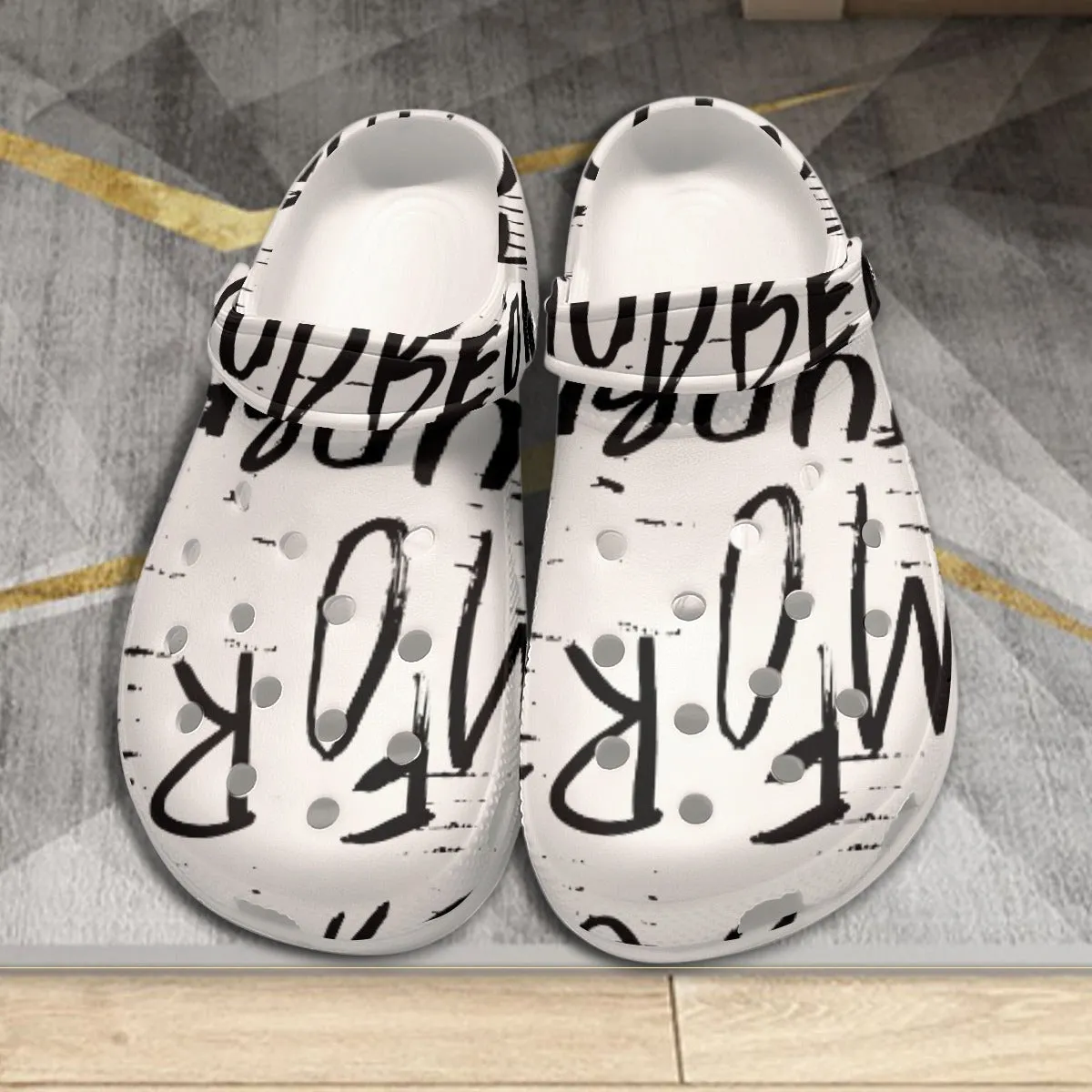 Craftklart (AOP)05 Men's Custom Clogs