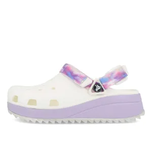 Crocs Classic Hiker Dream Clog White Lavender