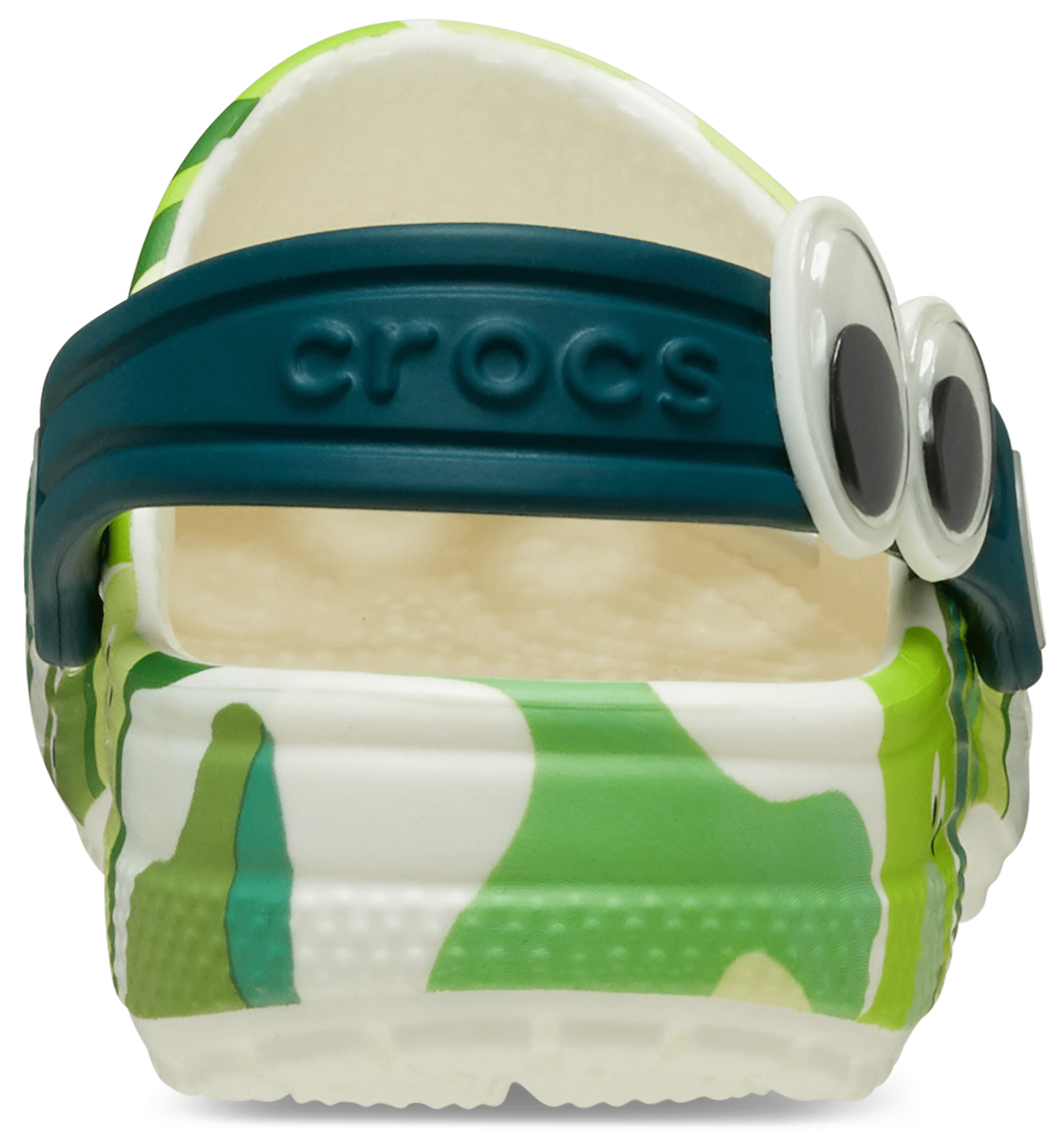 Crocs Classic Toddlers Glow Slime Monsters - Glow Green