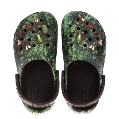Crocs Kids Classic Bugs Clog - Cafe Multi