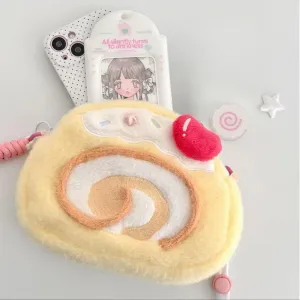 Cute Strawberry Cake Bow Crossbody Bag