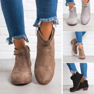 Damen Lässige Elegante Stiefeletten