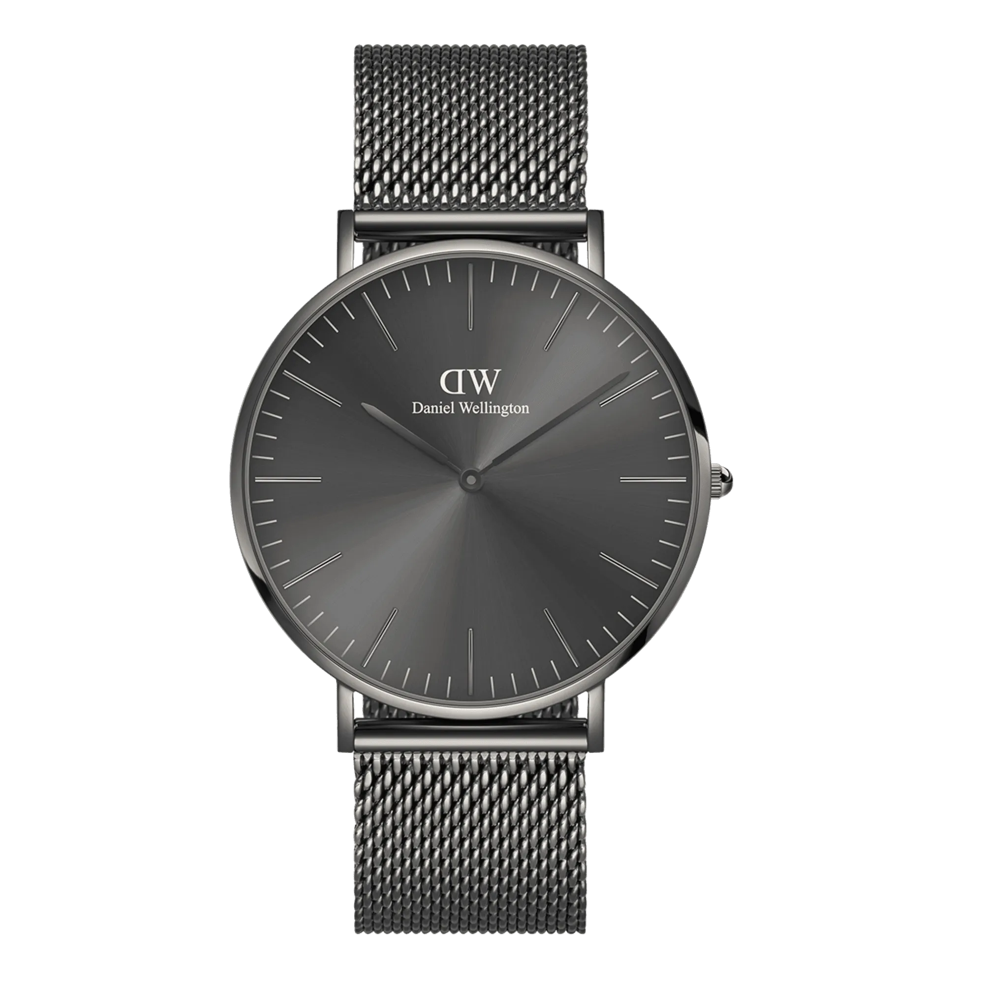 Daniel Wellington Classic 40 Anthracite Grey Sunray Watch