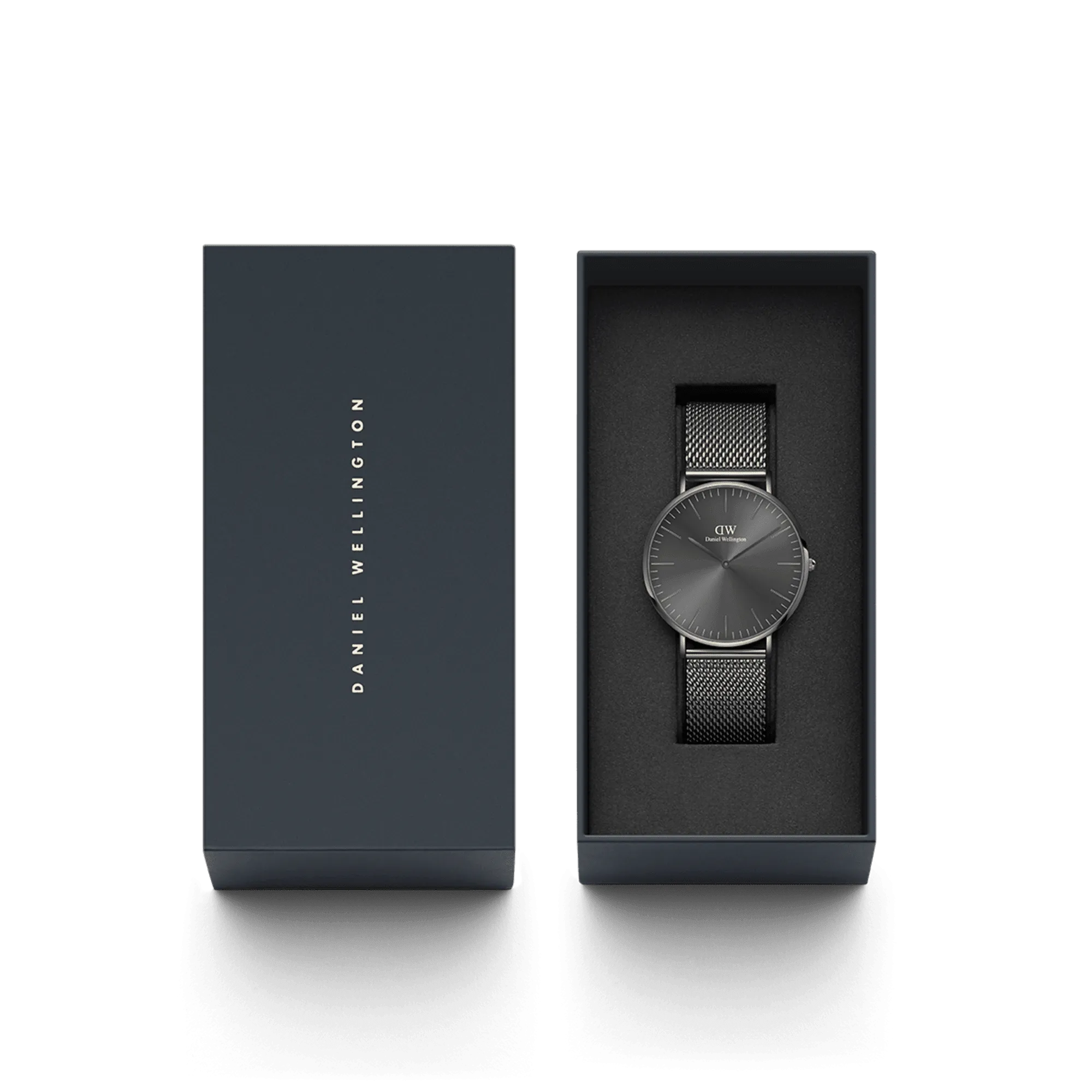 Daniel Wellington Classic 40 Anthracite Grey Sunray Watch