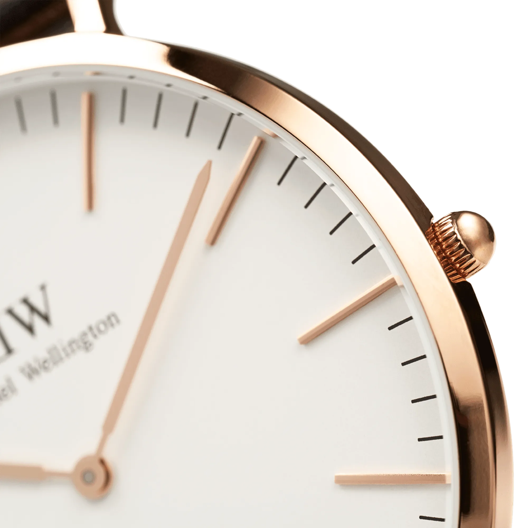 Daniel Wellington Classic 40 Glasgow Rose Gold & White Watch