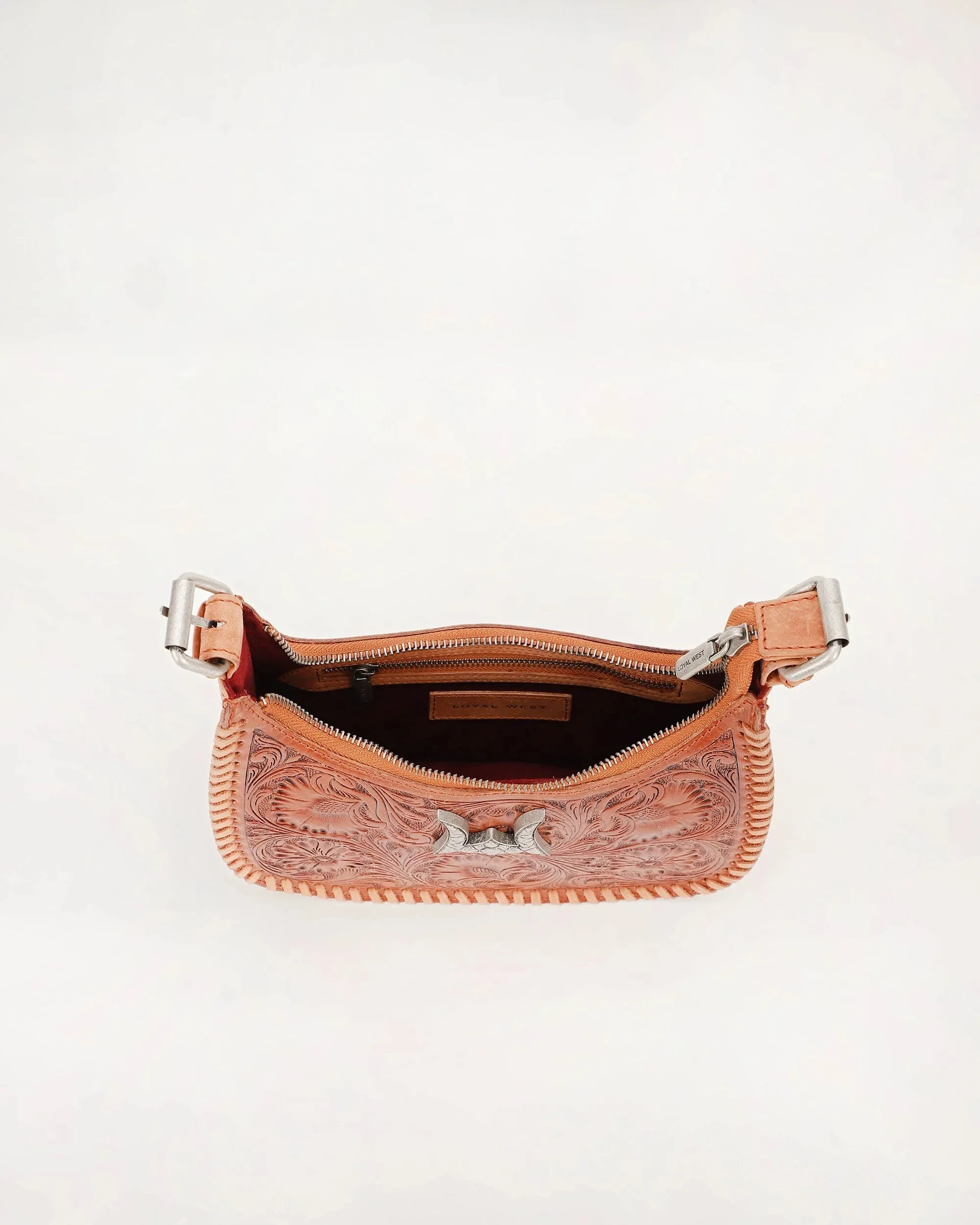 Dannia Medium Purse - Brown Leather