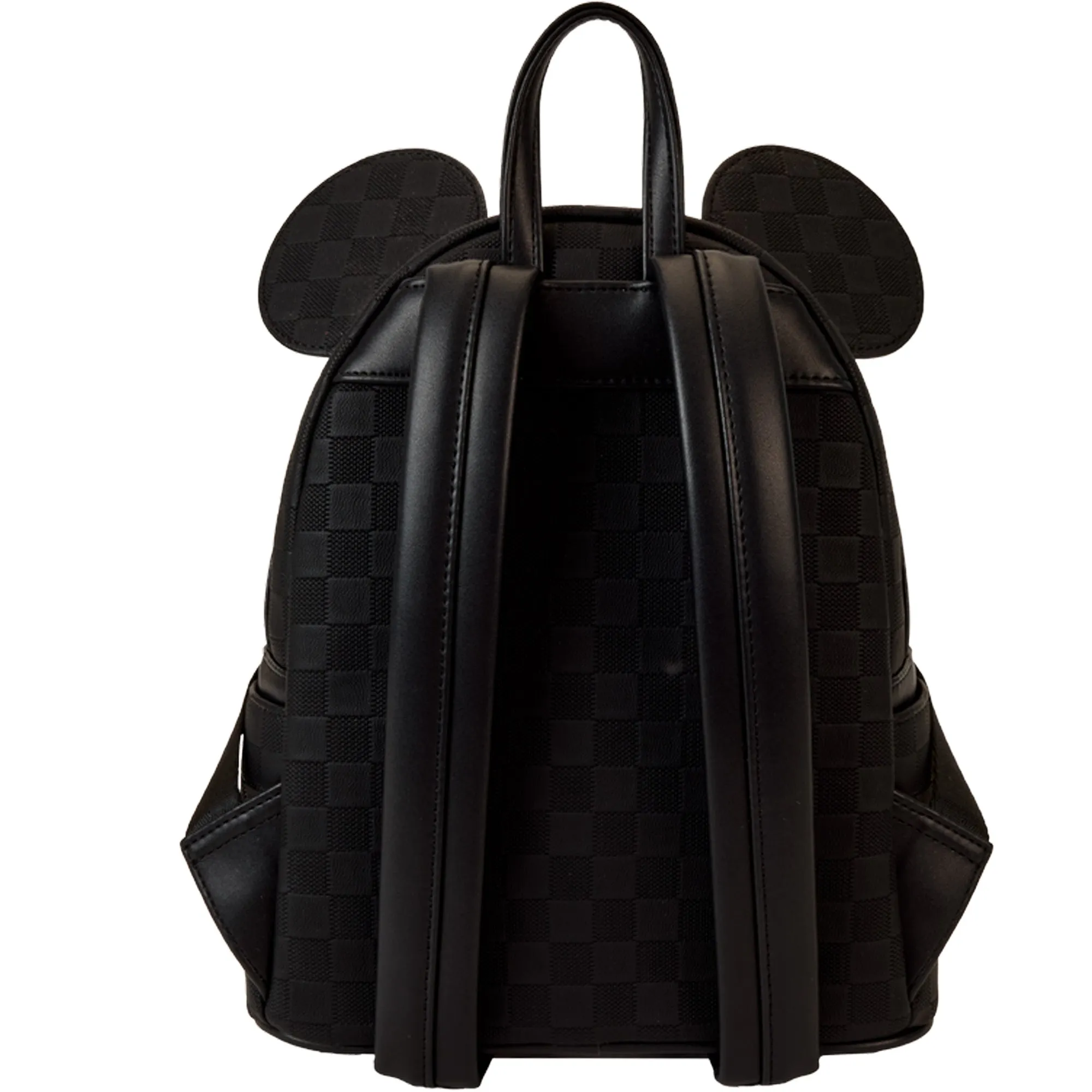 Disney Loungefly Mickey Mouse Checkered Texture Mini Backpack
