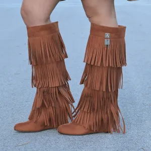 Dixie Fringe Boots