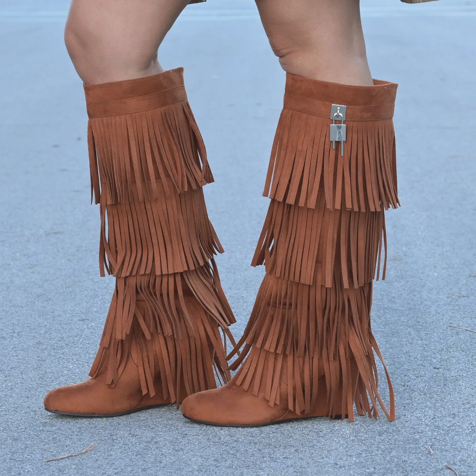 Dixie Fringe Boots