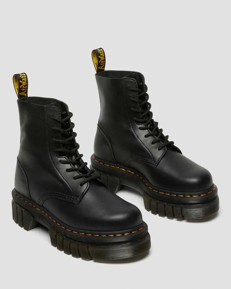 Dr Martens Audrick Platform Lace Up Boots Black