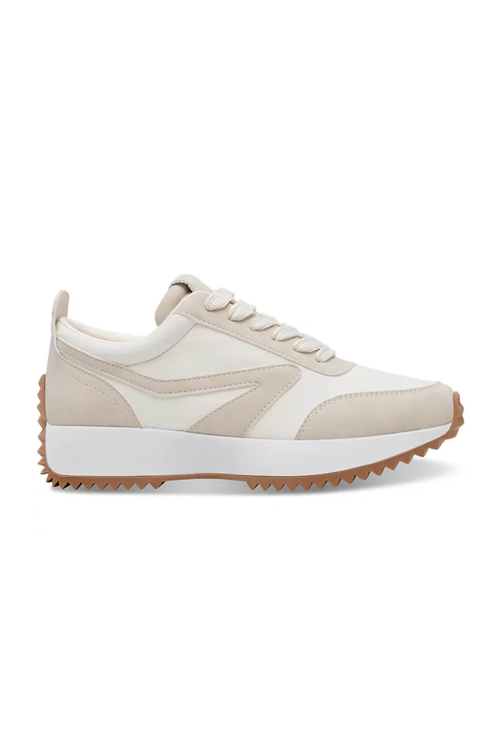 DV Dolce Bynx Lace Up Sneakers for Women in Blush Multi | BYNX-BLUSH MULTI