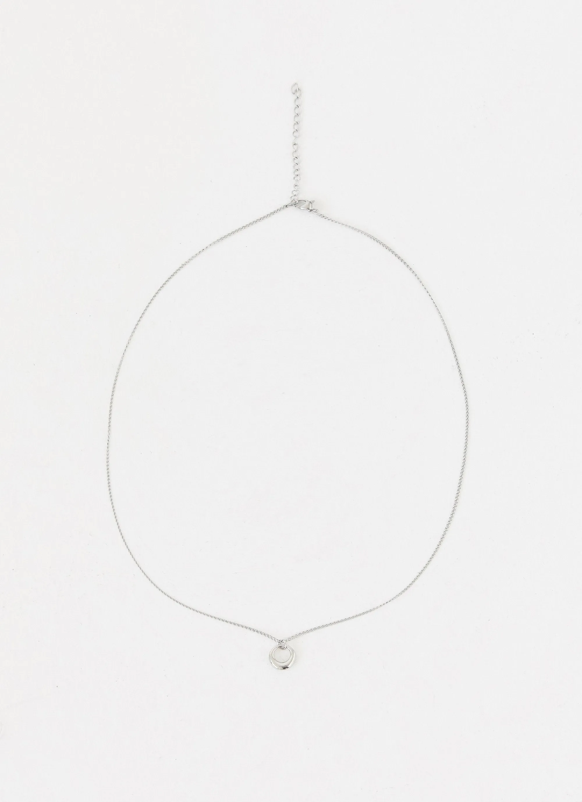 Eulalie Pendant Necklace - Silver