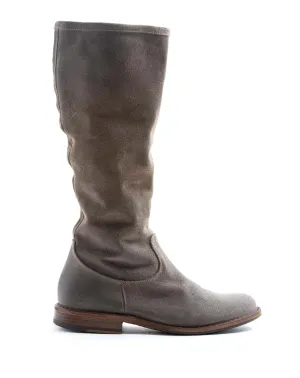 FEVO Taupe Suede Tall Boots