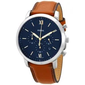 Fossil Neutra Chronograph Quartz Blue Dial Men's Watch FS5453