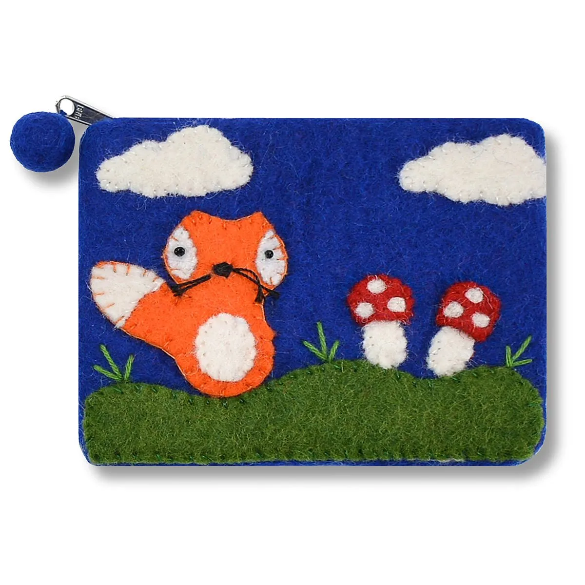 Fox and The Mushroom Coin Purse