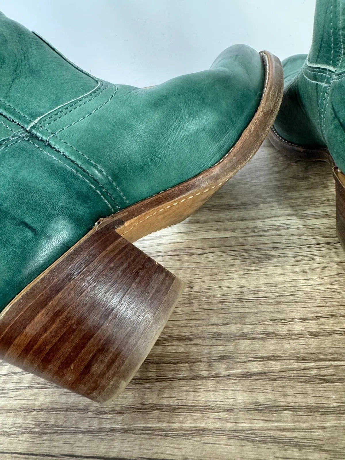 FRYE CAMPUS 14" TALL LEATHER BOOTS