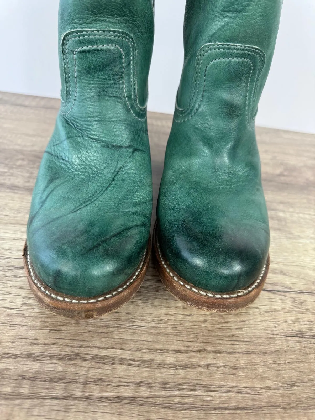 FRYE CAMPUS 14" TALL LEATHER BOOTS