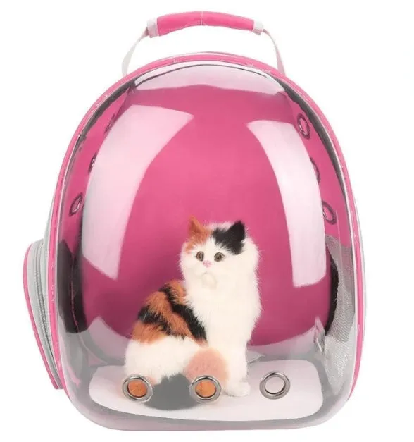 Full Transparent Cat Backpack
