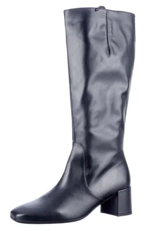 GABOR 92.987.57 TALL BOOT BLACK