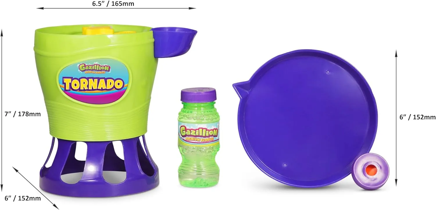Gazillion Bubble Blaster: 4500  Bubbles/Min! Super Easy, Includes Free Solution – Kids' Favorite for Birthday Parties & Backyard Fun!