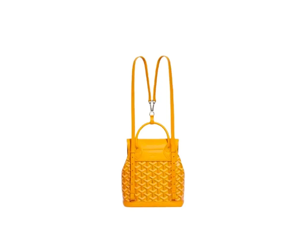 Goyard Alpin Mini Backpack Yellow
