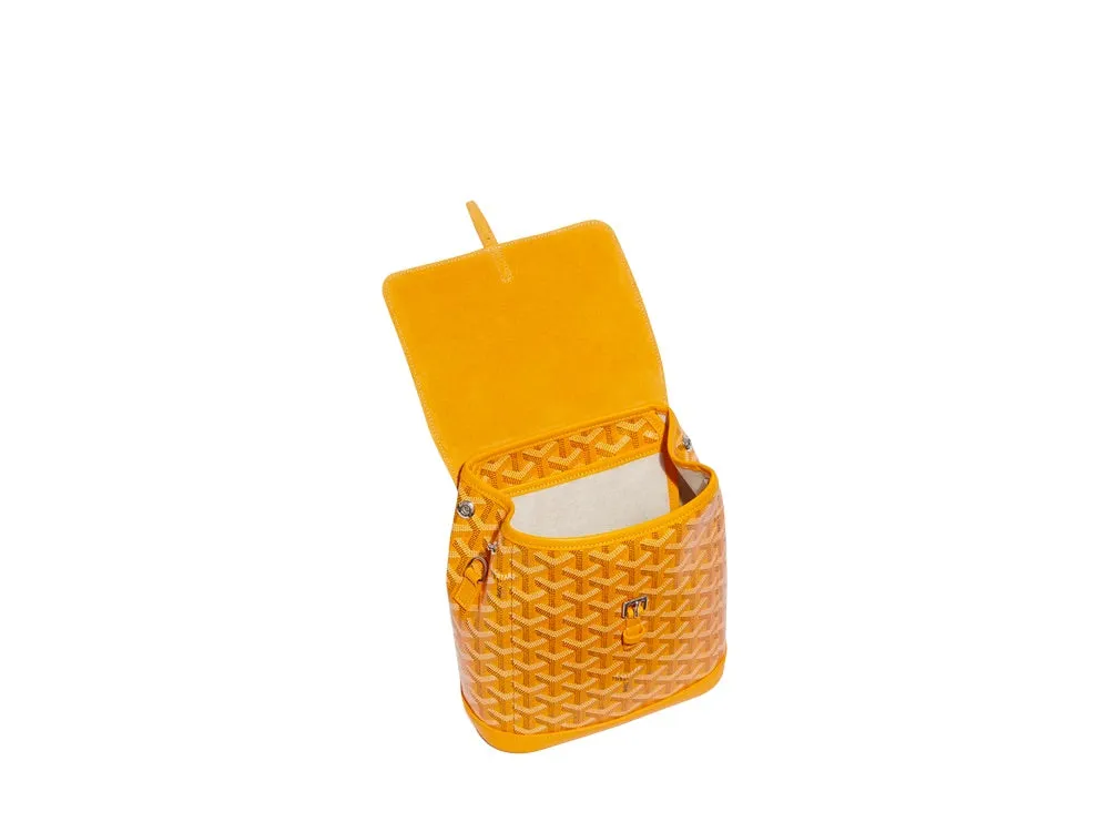 Goyard Alpin Mini Backpack Yellow