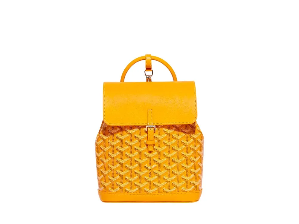 Goyard Alpin Mini Backpack Yellow