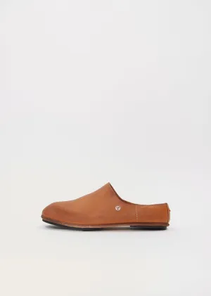 Guidi Leather Clogs — Tan