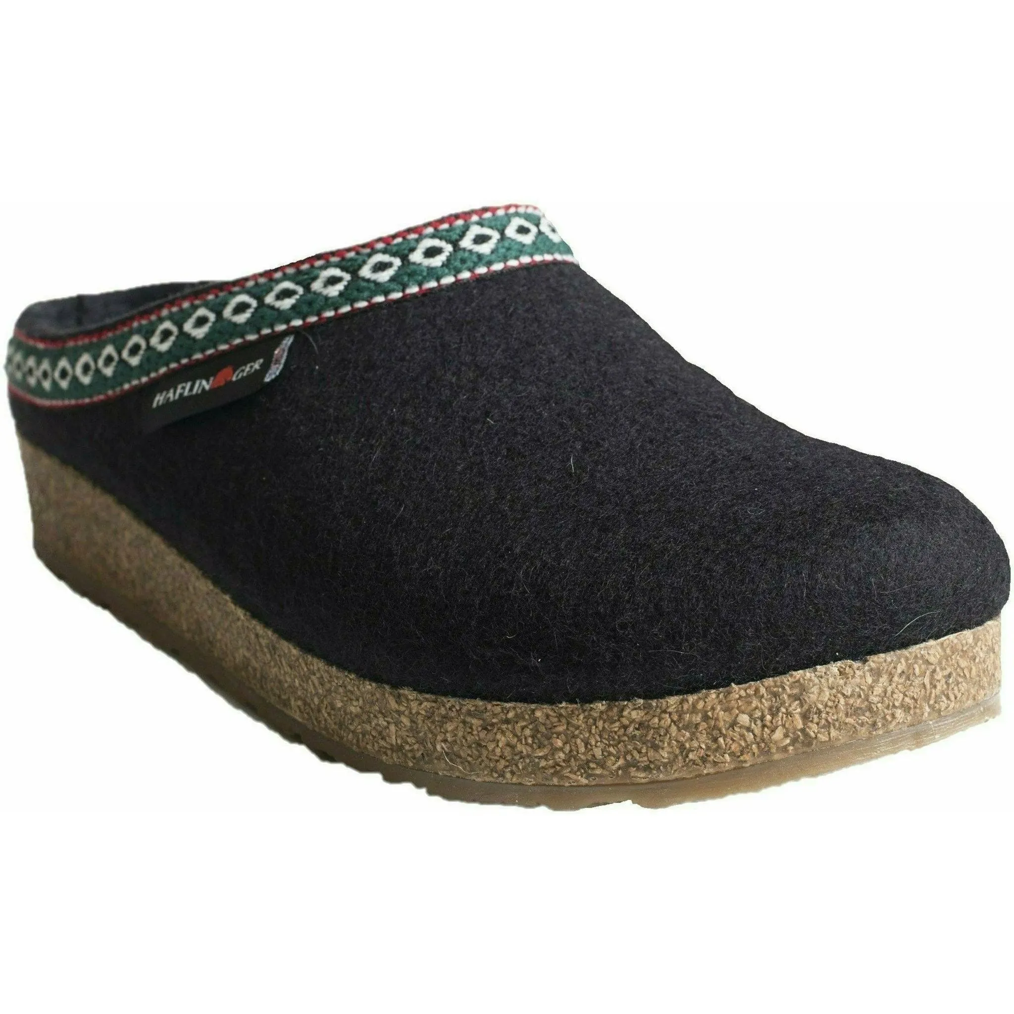 Haflinger GZ Classic Grizzly Wool Clogs