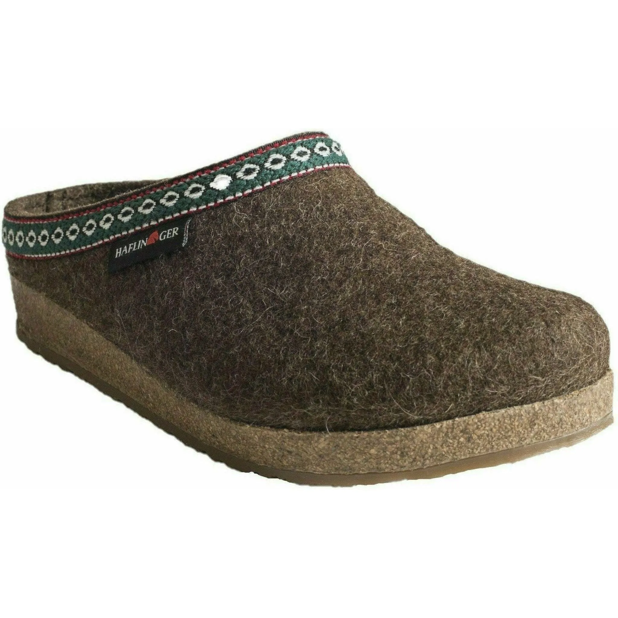 Haflinger GZ Classic Grizzly Wool Clogs