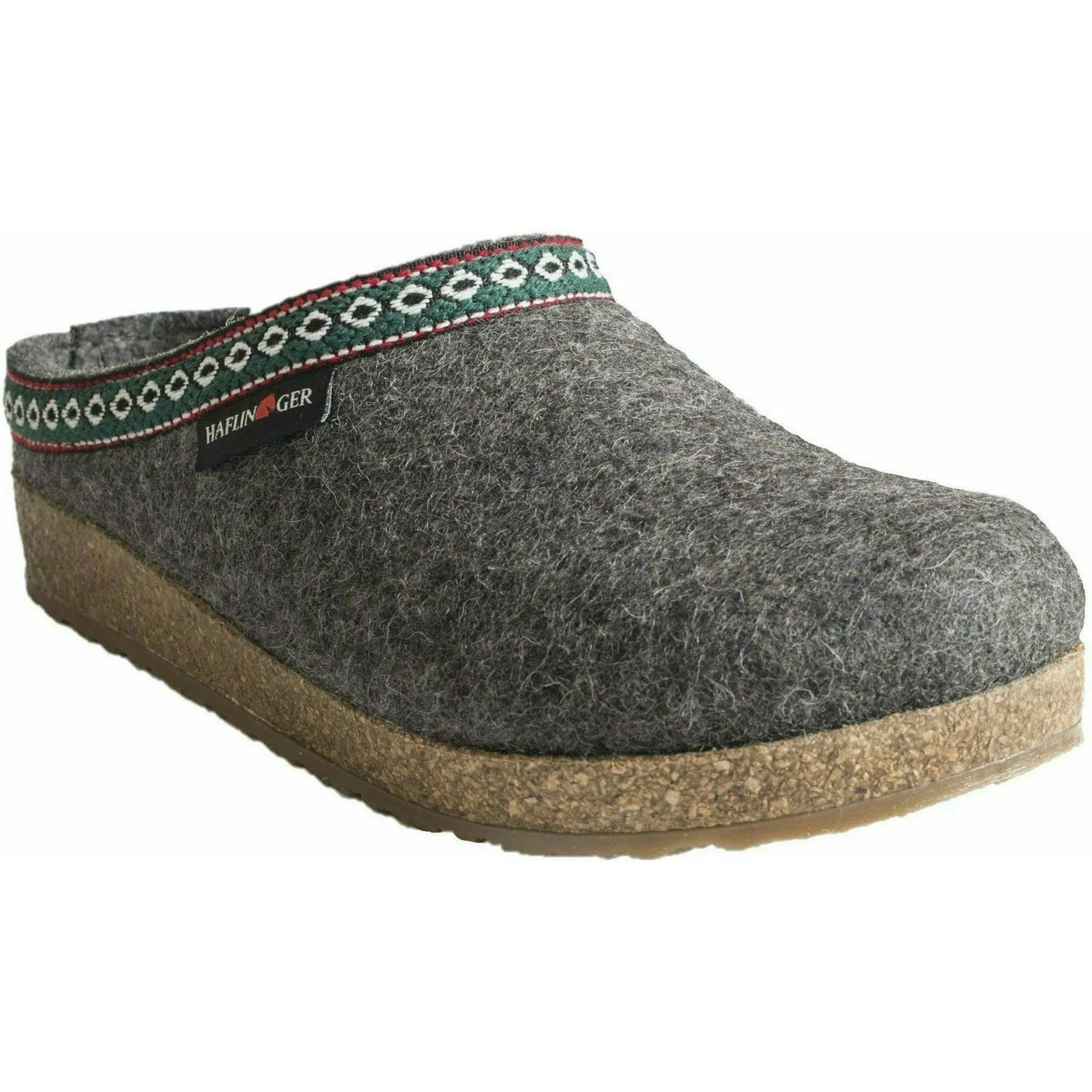 Haflinger GZ Classic Grizzly Wool Clogs