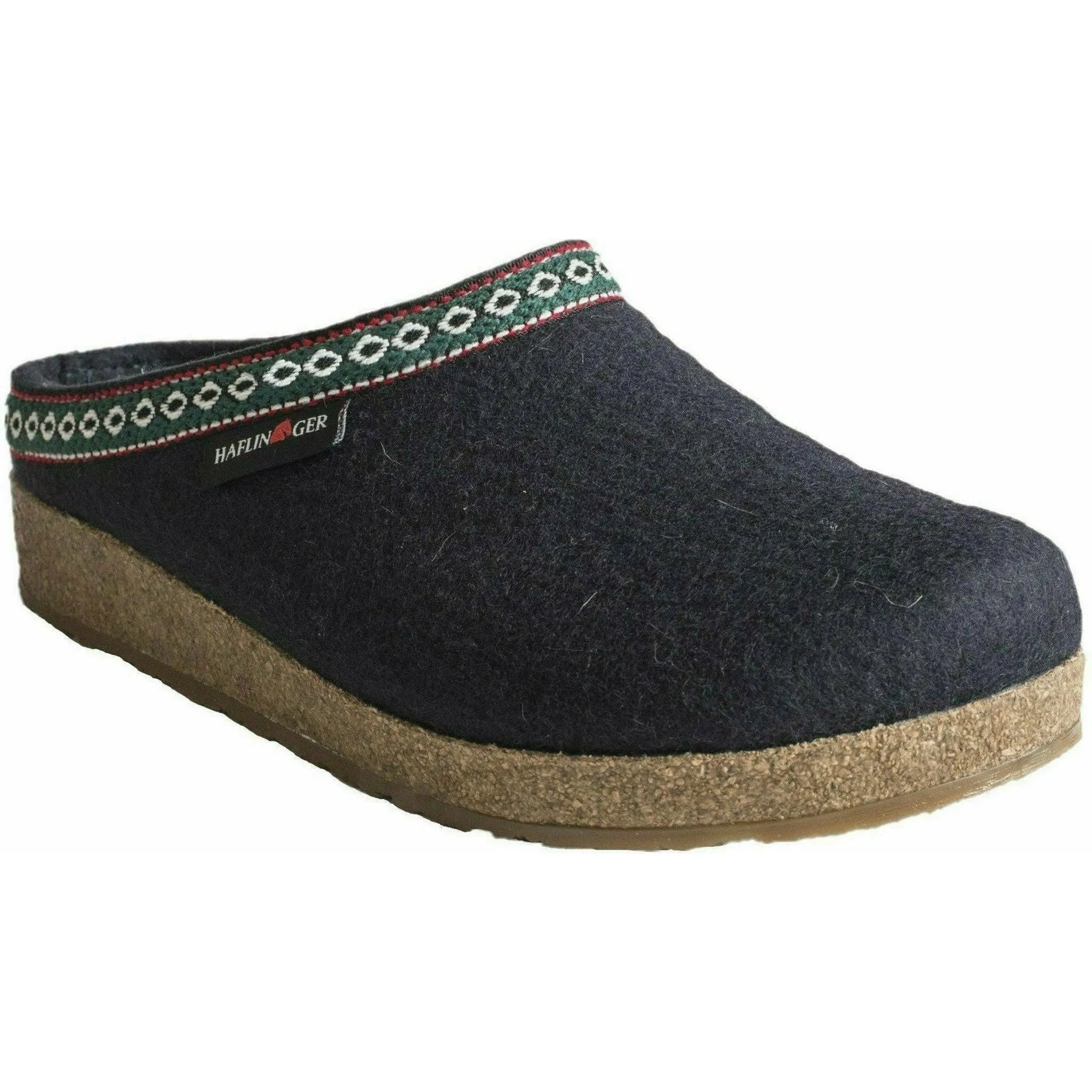 Haflinger GZ Classic Grizzly Wool Clogs