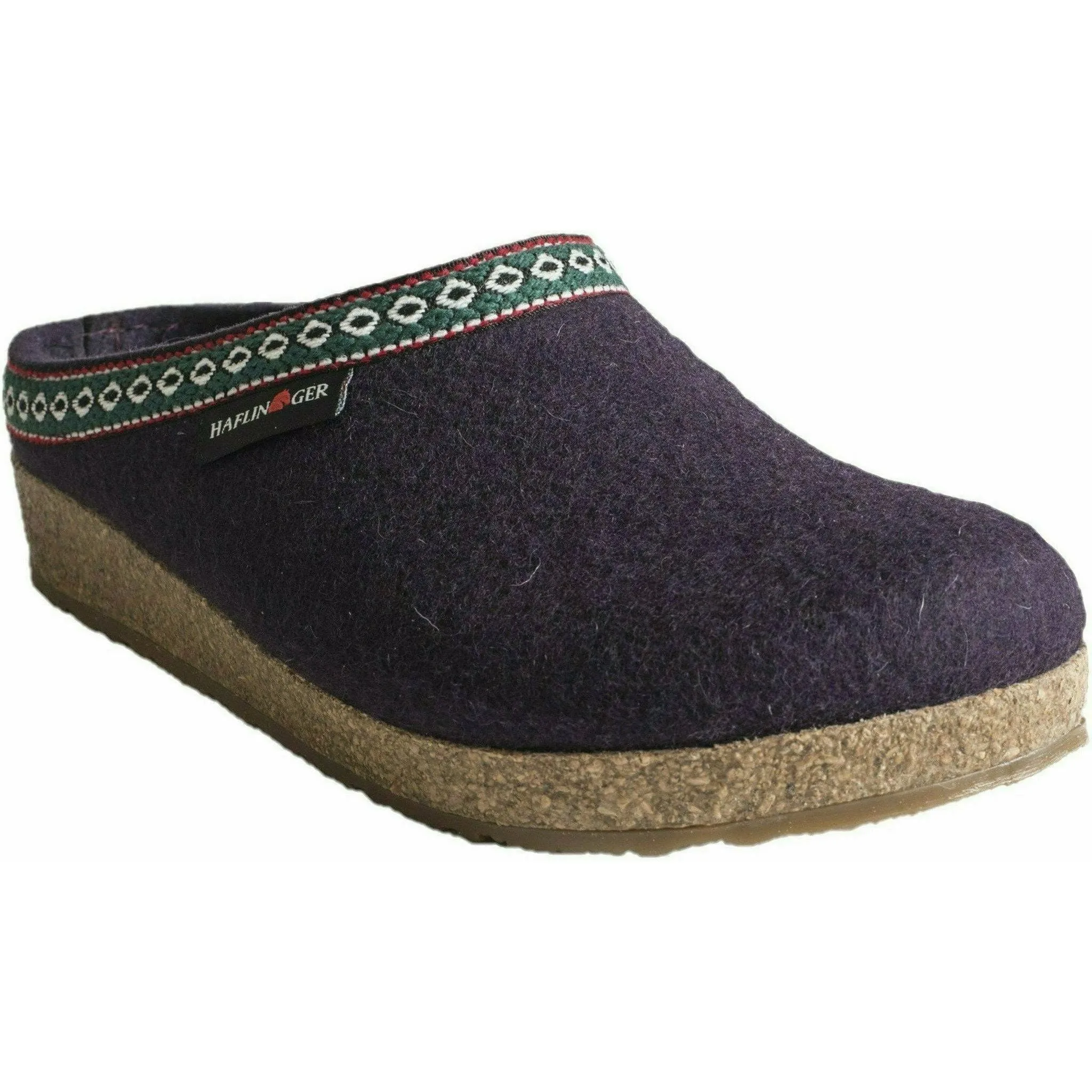 Haflinger GZ Classic Grizzly Wool Clogs