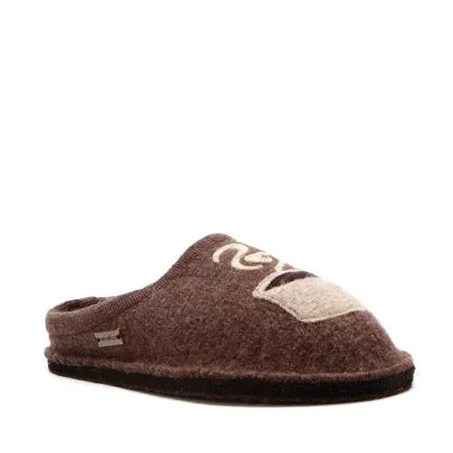 Haflinger Unisex Coffee Slipper