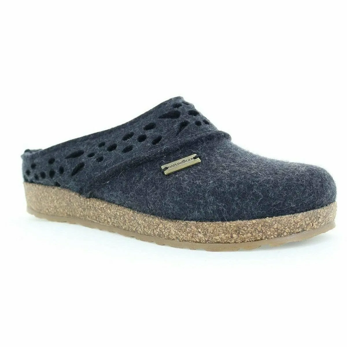 Haflinger Womens Lacey Wool Clogs