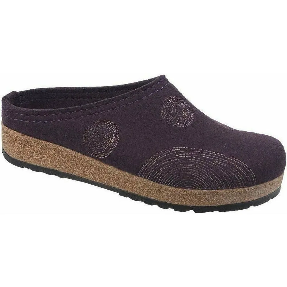 Haflinger Womens Spirit Wool Clogs