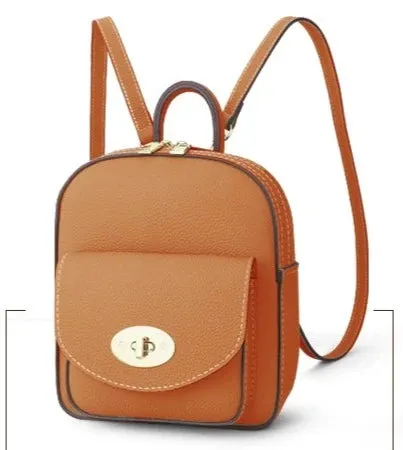 Handcrafted Women Genuine Leather Backpack